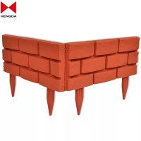 Plastic Garden Brick Edging terracotta garden edging