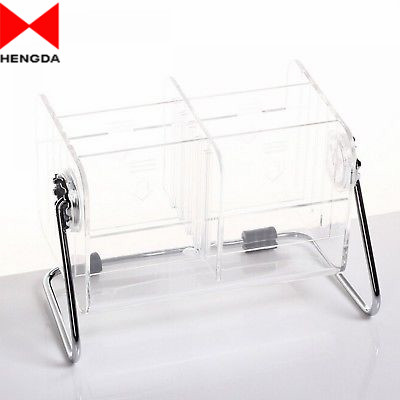 Storage Box For TV Remote Control & Phone Desktop Clear Transparent Stand Holder