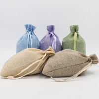 New products 2018  jute pouch bag for tea